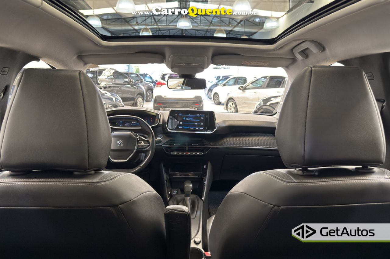 PEUGEOT   208 GRIFFE 1.6 FLEX 16V 5P AUT.   AZUL 2021 1.6 FLEX - Loja