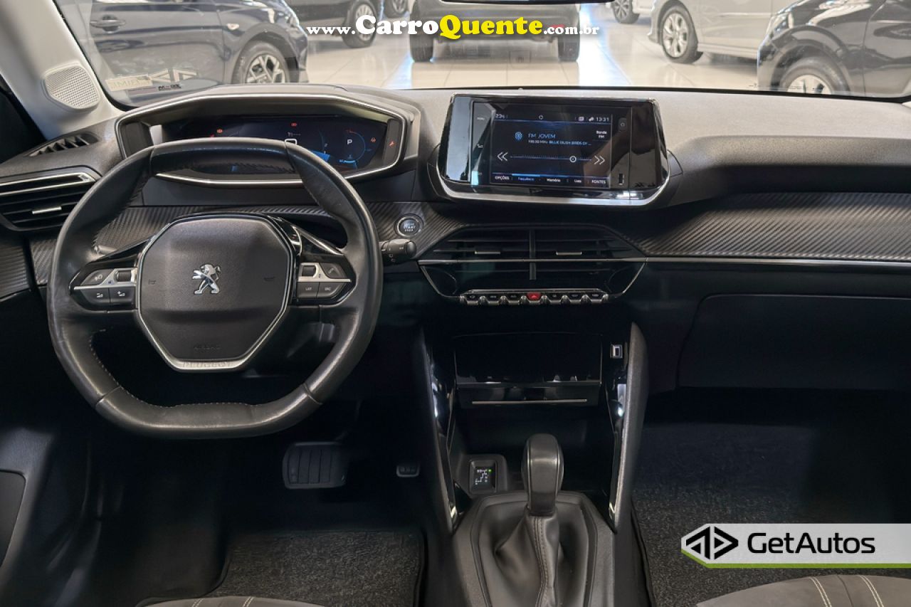 PEUGEOT   208 GRIFFE 1.6 FLEX 16V 5P AUT.   AZUL 2021 1.6 FLEX - Loja