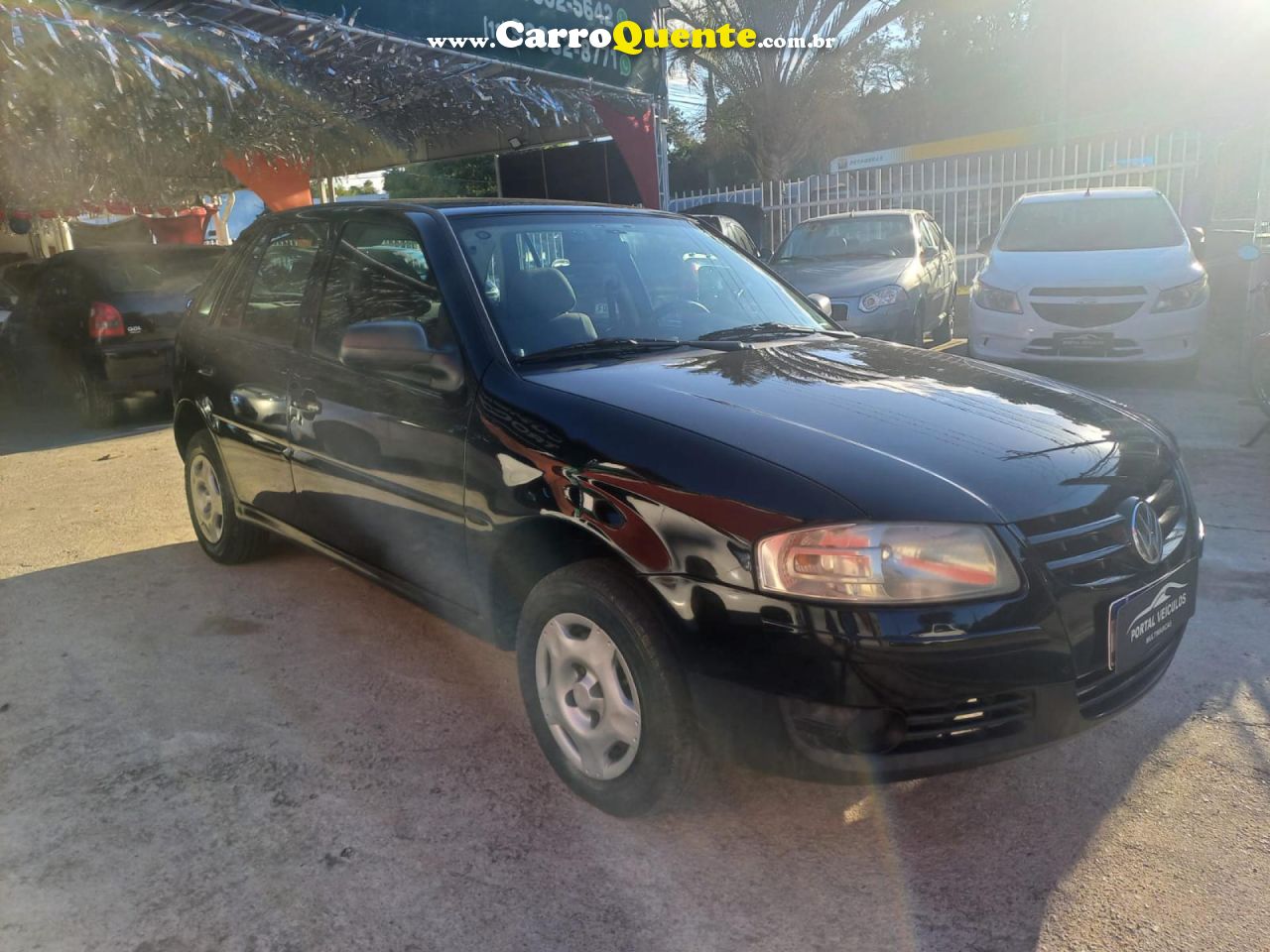 VOLKSWAGEN   GOL CITY (TREND)TITAN 1.0 T. FLEX 8V 4P   PRETO 2010 1.0 FLEX - Loja