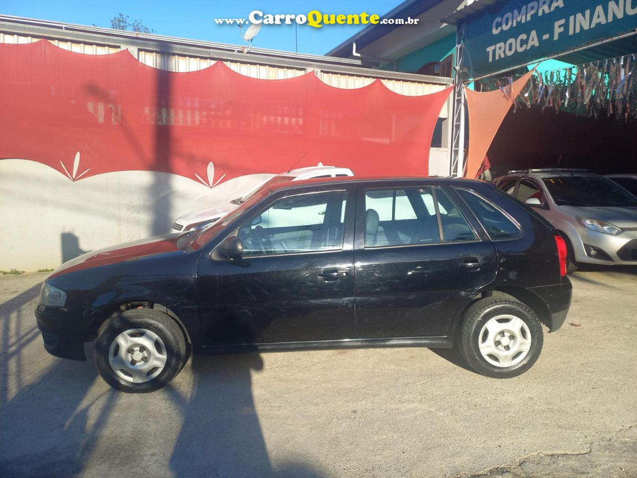 VOLKSWAGEN   GOL CITY (TREND)TITAN 1.0 T. FLEX 8V 4P   PRETO 2010 1.0 FLEX - Loja