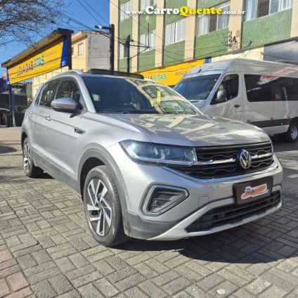 VOLKSWAGEN   T-CROSS HIG. 250 TSI 1.4 FLEX 16V 5P AUT   PRATA 2025 1.4 FLEX