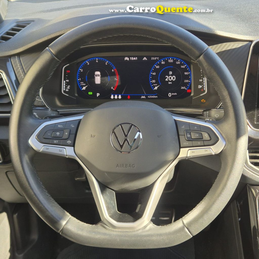 VOLKSWAGEN   T-CROSS HIG. 250 TSI 1.4 FLEX 16V 5P AUT   PRATA 2025 1.4 FLEX - Loja