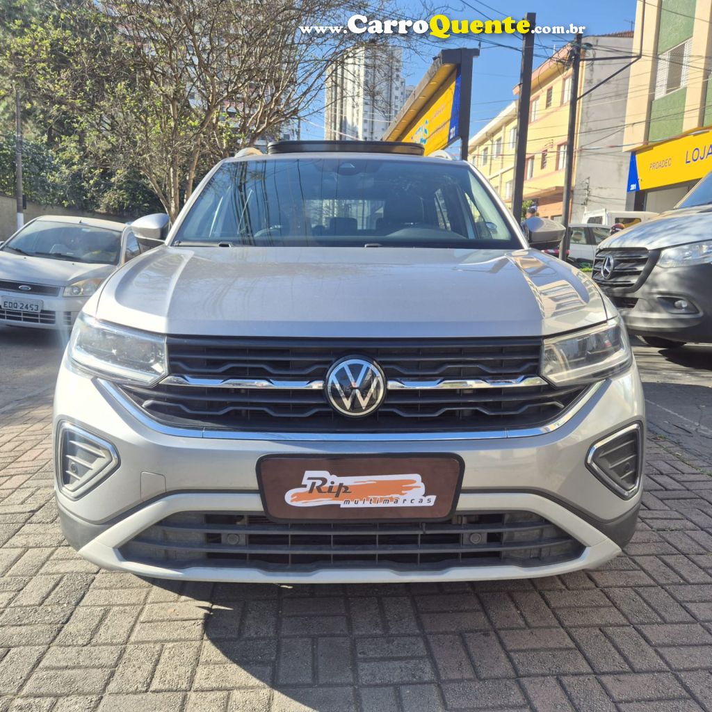 VOLKSWAGEN   T-CROSS HIG. 250 TSI 1.4 FLEX 16V 5P AUT   PRATA 2025 1.4 FLEX - Loja