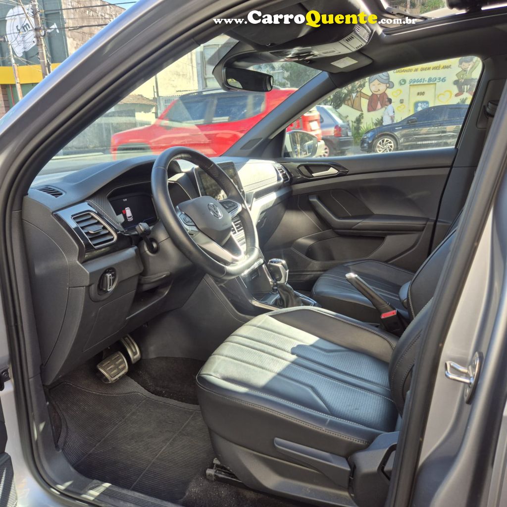 VOLKSWAGEN   T-CROSS HIG. 250 TSI 1.4 FLEX 16V 5P AUT   PRATA 2025 1.4 FLEX - Loja