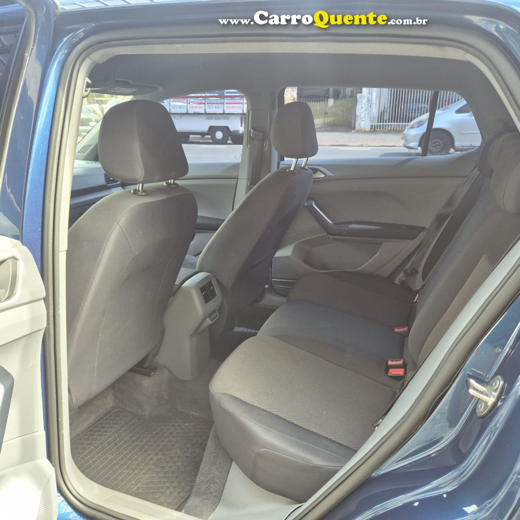 VOLKSWAGEN   T-CROSS 1.0 TSI FLEX 12V 5P AUT.   AZUL 2021 1.0 FLEX - Loja