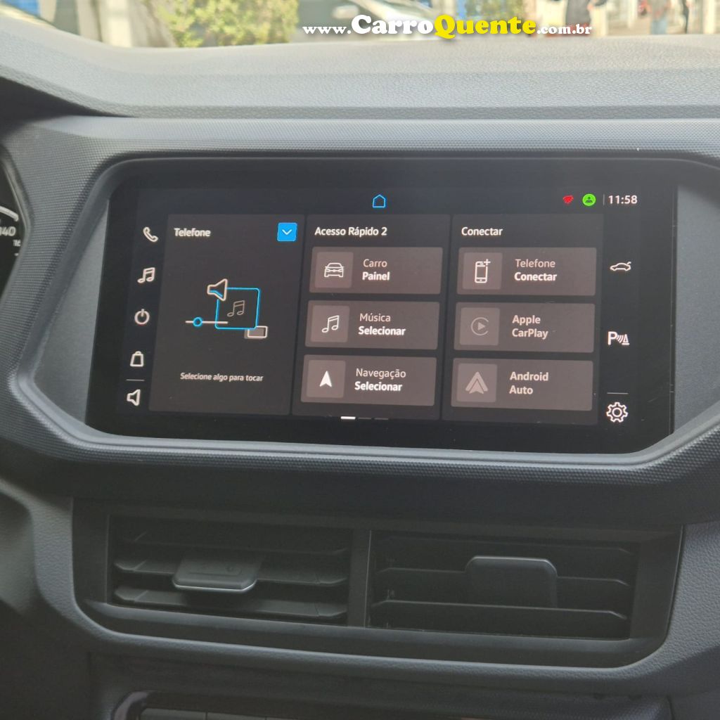 VOLKSWAGEN   T-CROSS 1.0 TSI FLEX 12V 5P AUT.   AZUL 2021 1.0 FLEX - Loja