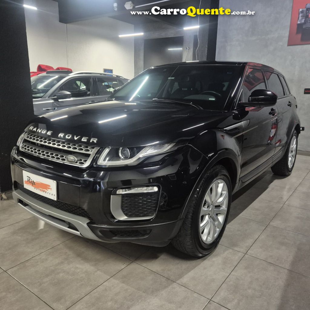 LAND ROVER   RANGE R.EVOQUE SD4 SE 2.2 DIES. AUT. 5P   PRETO 2016 2.2 DIESEL - Loja