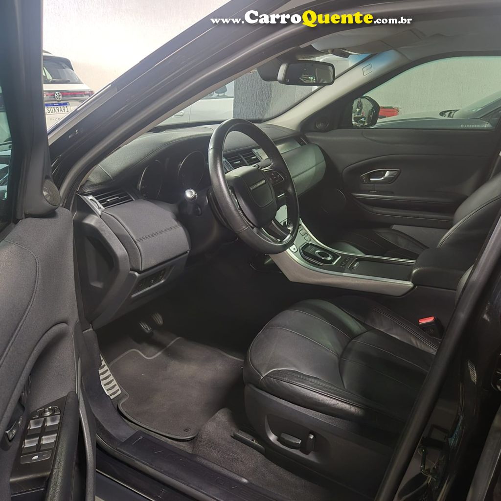 LAND ROVER   RANGE R.EVOQUE SD4 SE 2.2 DIES. AUT. 5P   PRETO 2016 2.2 DIESEL - Loja