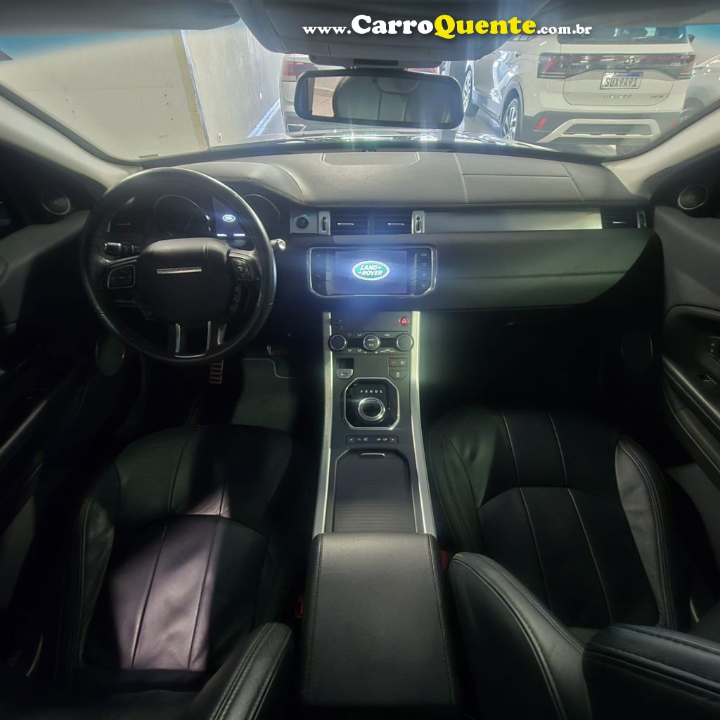 LAND ROVER   RANGE R.EVOQUE SD4 SE 2.2 DIES. AUT. 5P   PRETO 2016 2.2 DIESEL - Loja