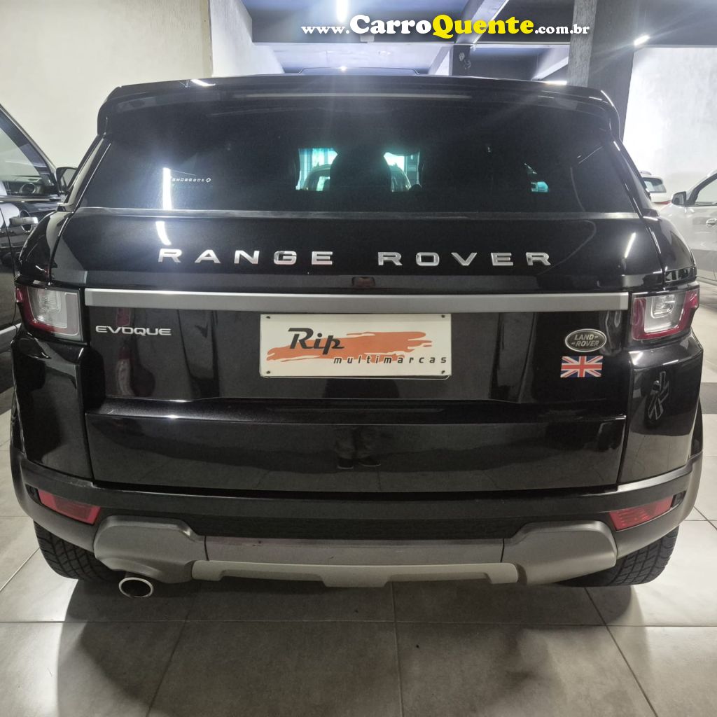 LAND ROVER   RANGE R.EVOQUE SD4 SE 2.2 DIES. AUT. 5P   PRETO 2016 2.2 DIESEL - Loja