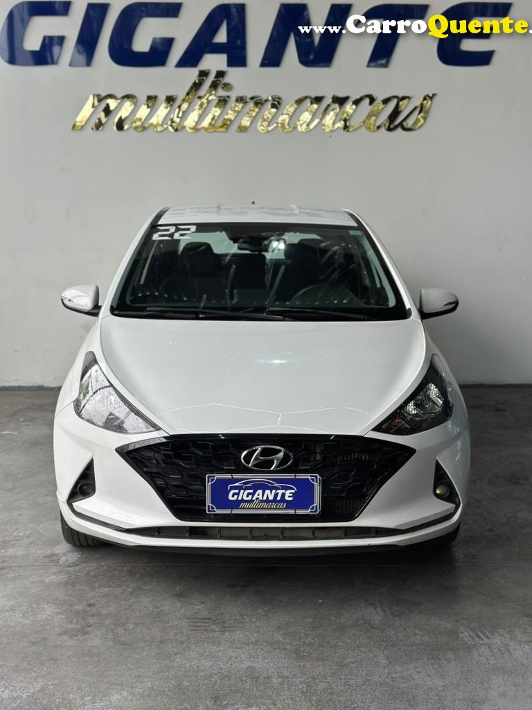 HYUNDAI   HB20 EVOLUTION 1.0 FLEX 12V MEC.   BRANCO 2022 1.0 FLEX - Loja