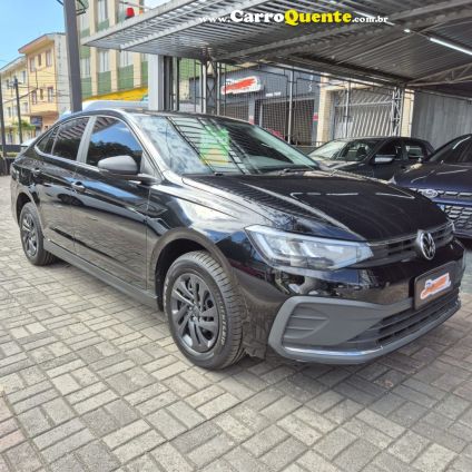 VOLKSWAGEN   VIRTUS TSI 1.0 SENSE FLEX 12V 4P MEC.   PRETO 2025 1.0 FLEX