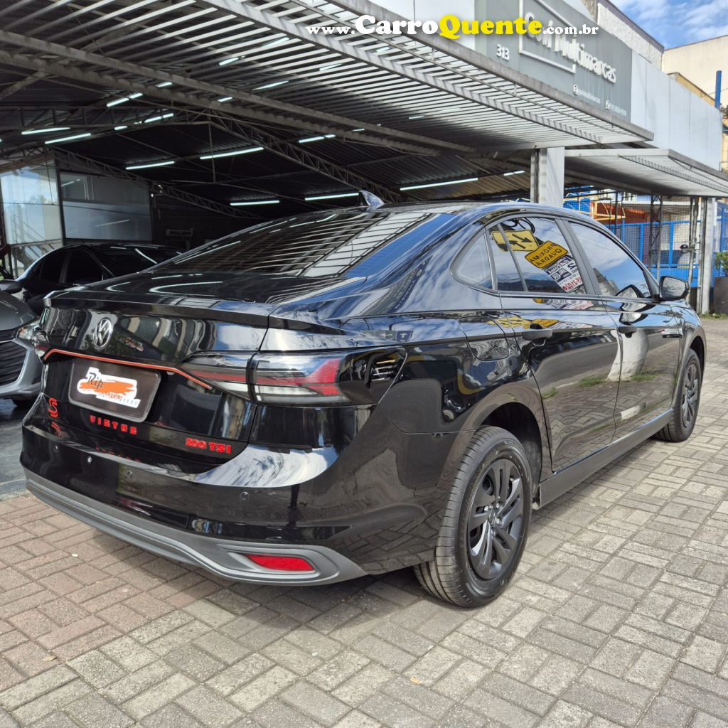 VOLKSWAGEN   VIRTUS TSI 1.0 SENSE FLEX 12V 4P MEC.   PRETO 2025 1.0 FLEX - Loja