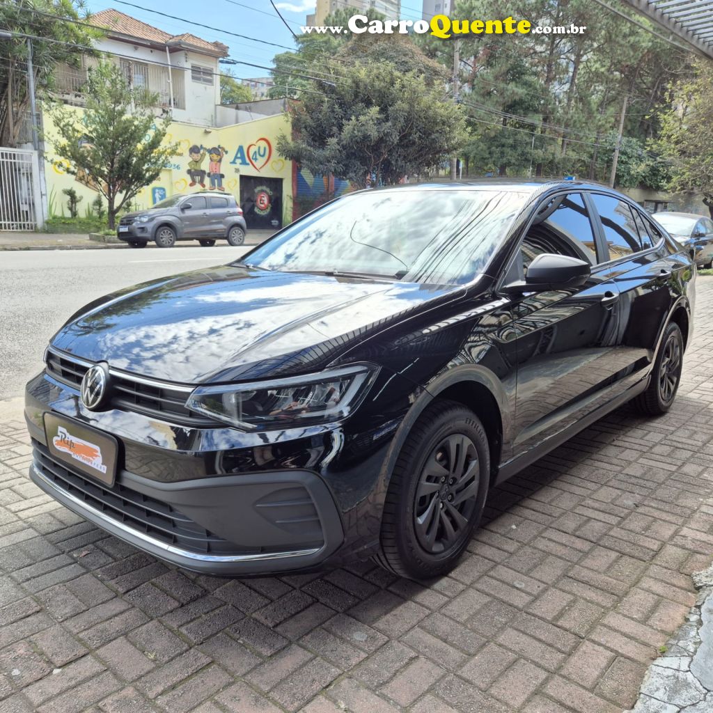 VOLKSWAGEN   VIRTUS TSI 1.0 SENSE FLEX 12V 4P MEC.   PRETO 2025 1.0 FLEX - Loja