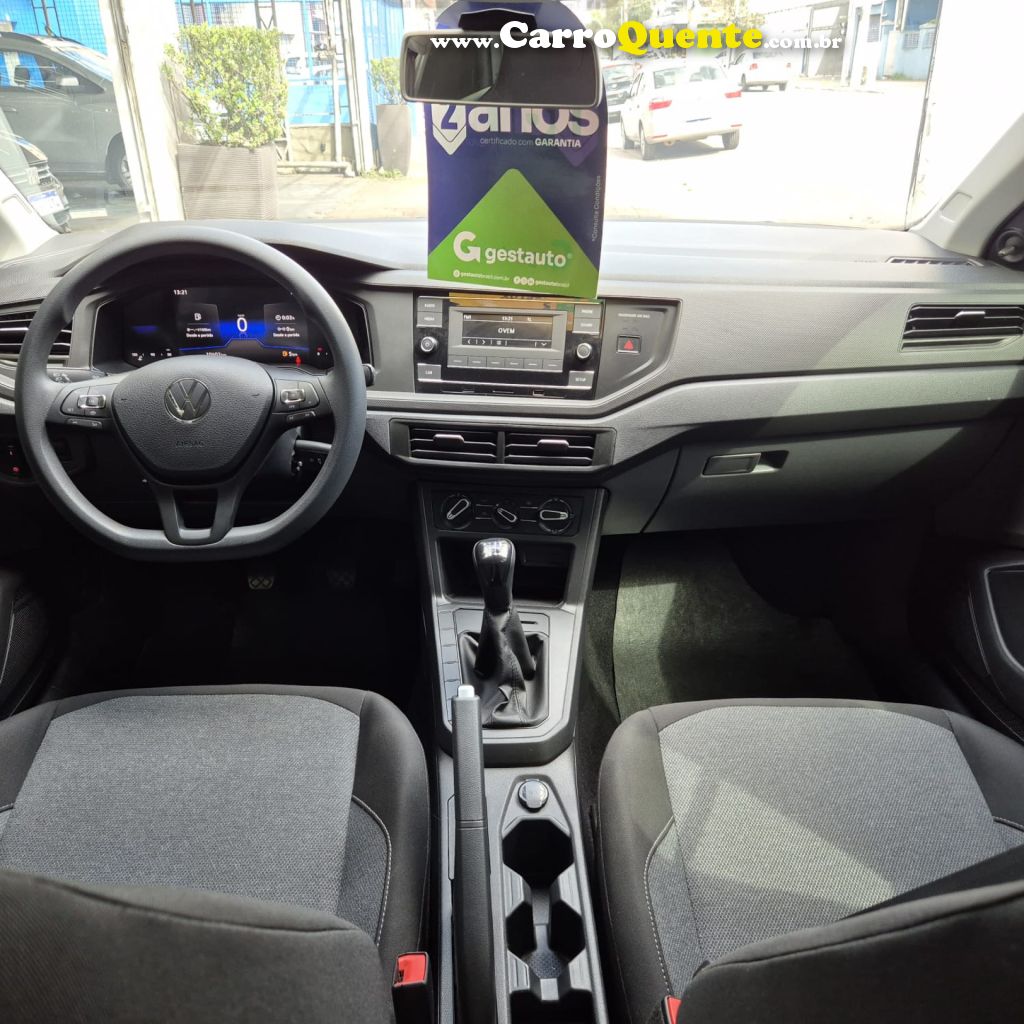 VOLKSWAGEN   VIRTUS TSI 1.0 SENSE FLEX 12V 4P MEC.   PRETO 2025 1.0 FLEX - Loja