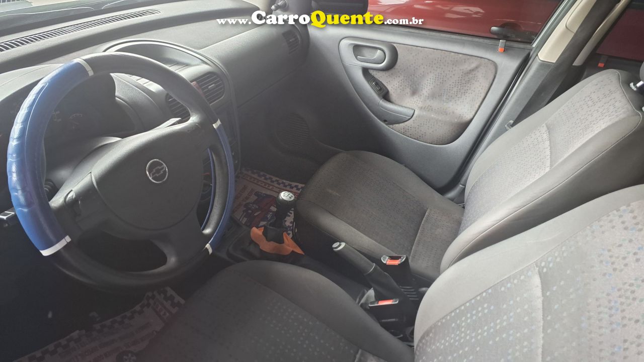 CHEVROLET   CORSA HAT. MAXX 1.4 8V ECONOFLEX 5P   PRATA 2012 1.4 FLEX - Loja