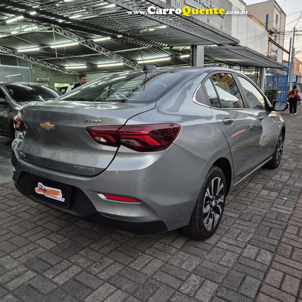 CHEVROLET   ONIX SED. PLUS PREM. 1.0 12V TB FLEX AUT   PRATA 2025 1.0 FLEX - Loja