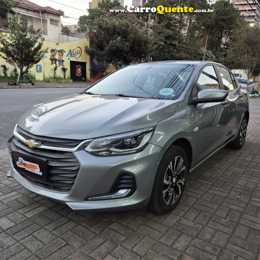 CHEVROLET   ONIX SED. PLUS PREM. 1.0 12V TB FLEX AUT   PRATA 2025 1.0 FLEX - Loja