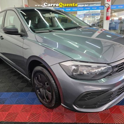 VOLKSWAGEN   POLO TRACK 1.0 FLEX 12V 5P   CINZA 2024 1.0 FLEX
