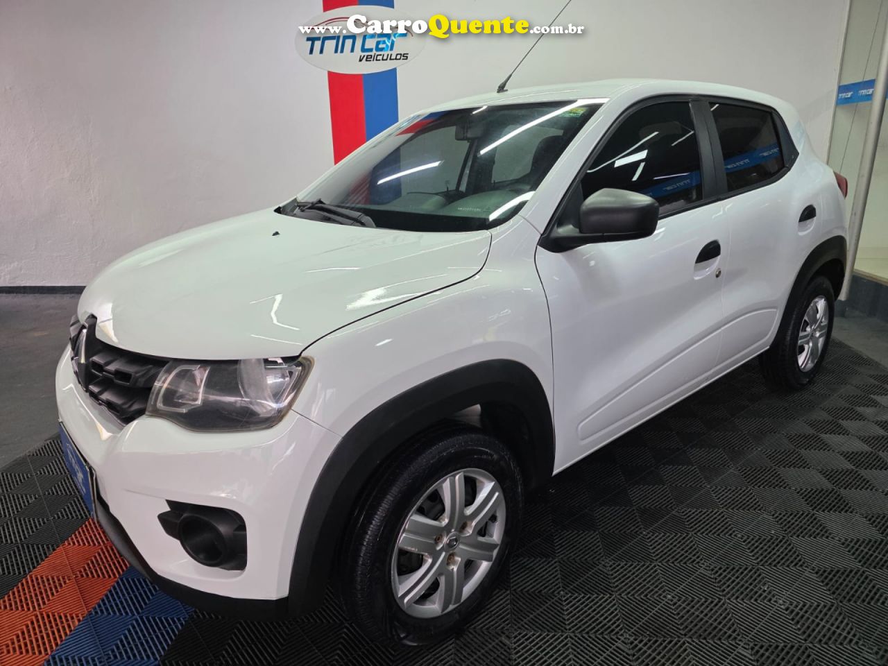 RENAULT   KWID ZEN 1.0 FLEX 12V 5P MEC.   BRANCO 2022 1.0 FLEX - Loja