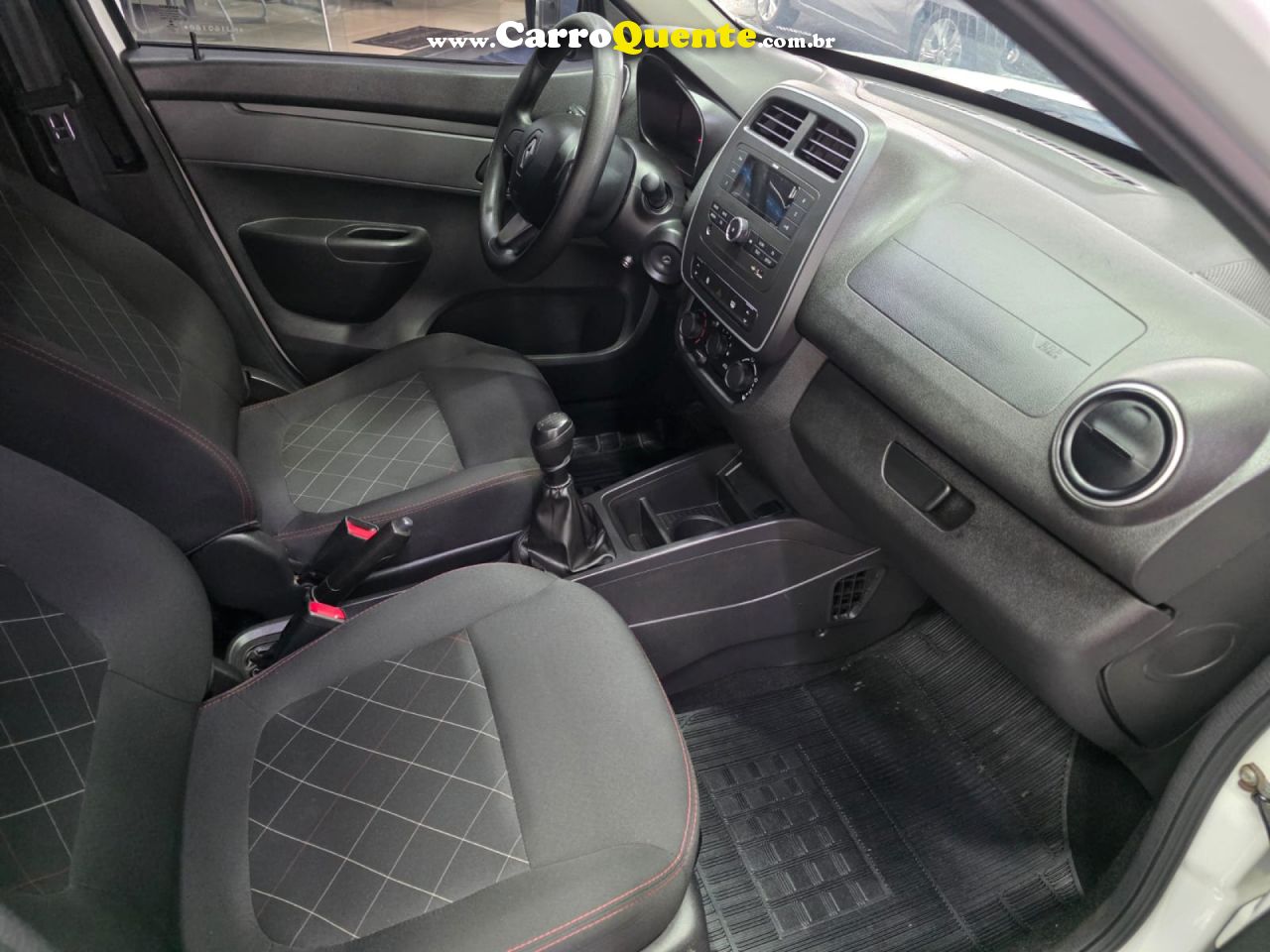 RENAULT   KWID ZEN 1.0 FLEX 12V 5P MEC.   BRANCO 2022 1.0 FLEX - Loja