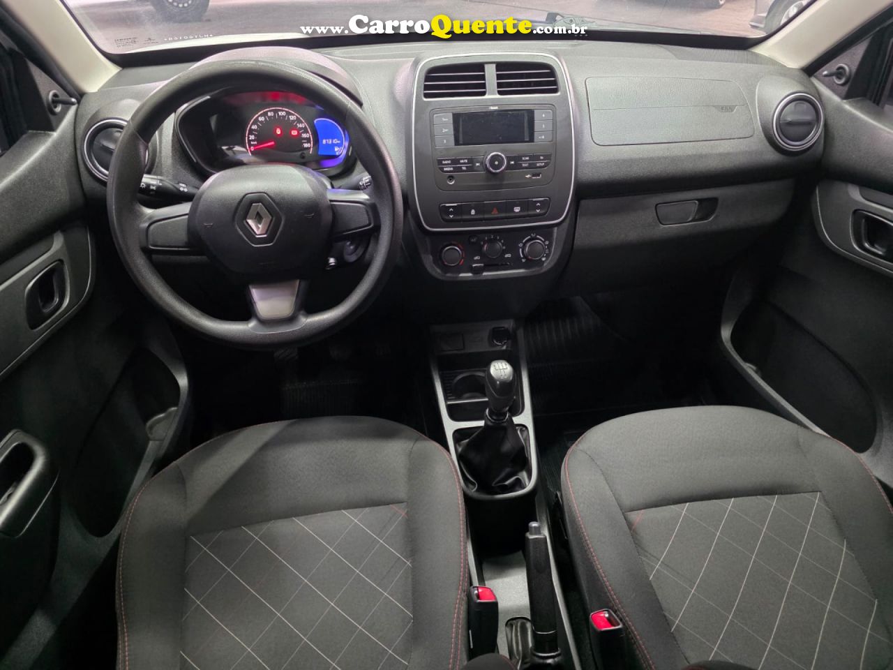 RENAULT   KWID ZEN 1.0 FLEX 12V 5P MEC.   BRANCO 2022 1.0 FLEX - Loja