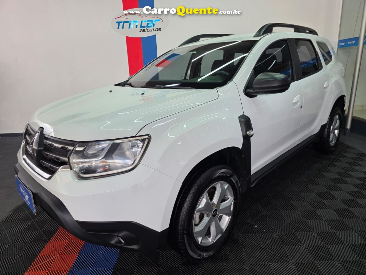 RENAULT   DUSTER INTENSE 1.6 16V FLEX AUT.   BRANCO 2024 1.6 FLEX - Loja
