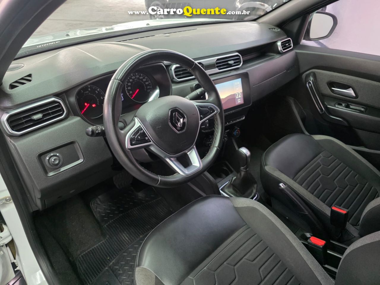 RENAULT   DUSTER INTENSE 1.6 16V FLEX AUT.   BRANCO 2024 1.6 FLEX - Loja
