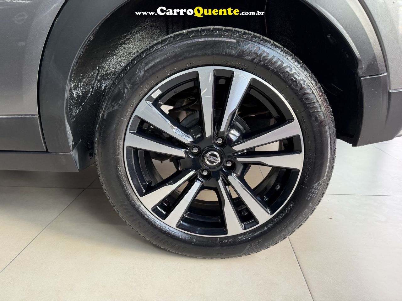 NISSAN   KICKS ADVANCE 1.6 16V FLEX AUT.   CINZA 2022 1.6 FLEX - Loja
