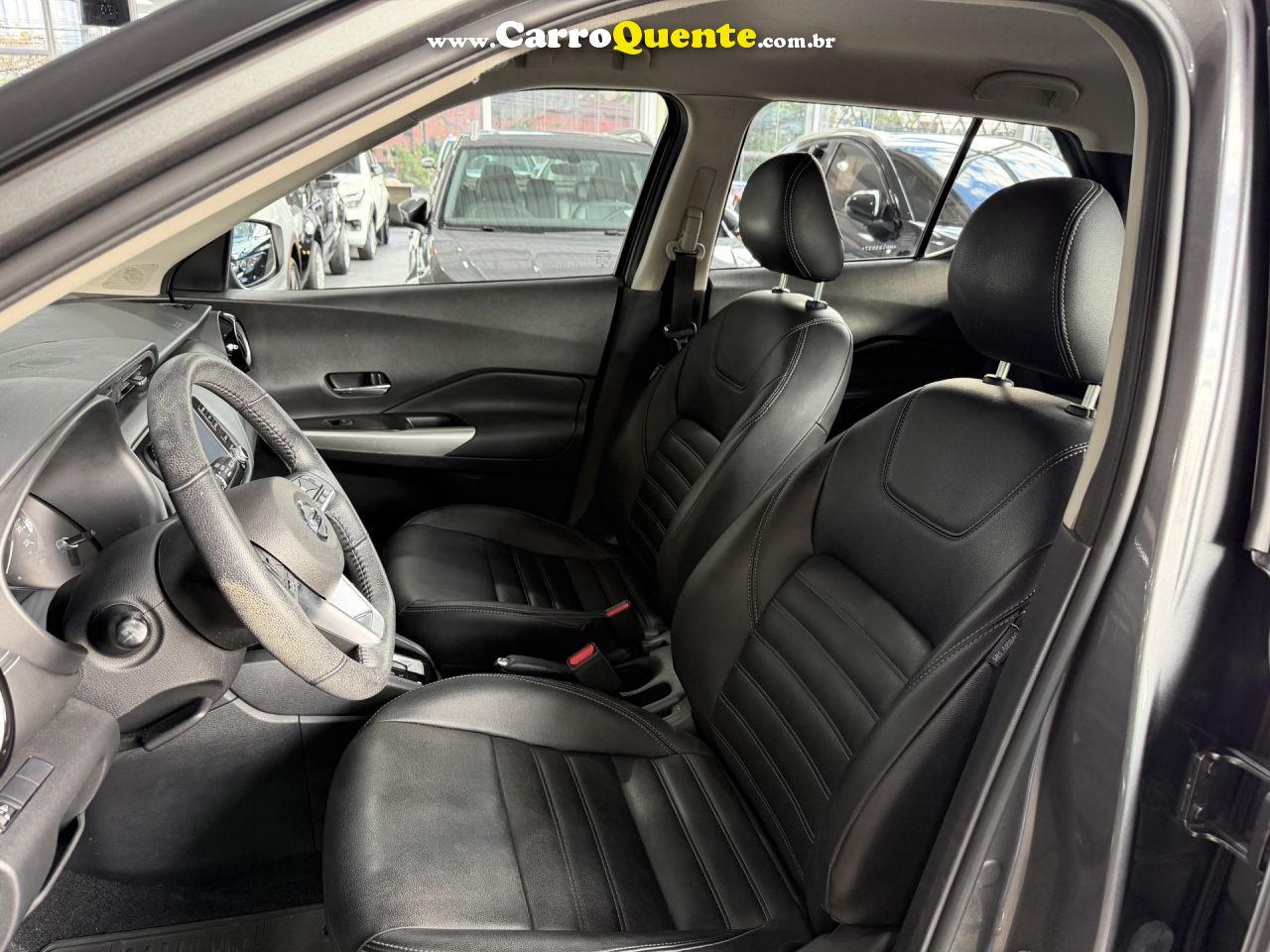 NISSAN   KICKS ADVANCE 1.6 16V FLEX AUT.   CINZA 2022 1.6 FLEX - Loja