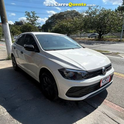 VOLKSWAGEN   POLO TRACK 1.0 FLEX 12V 5P   BRANCO 2025 1.0 FLEX