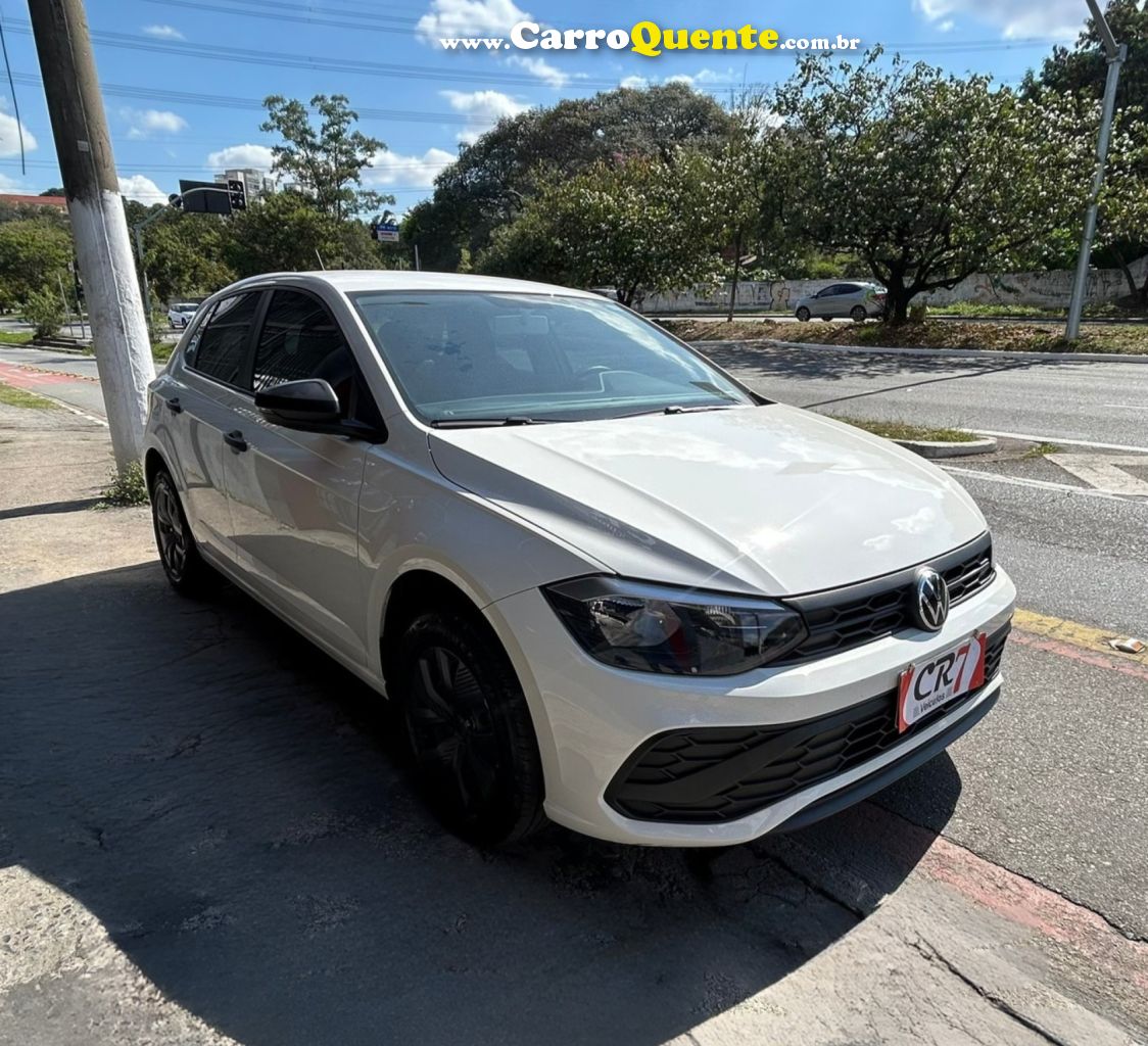 VOLKSWAGEN   POLO TRACK 1.0 FLEX 12V 5P   BRANCO 2025 1.0 FLEX - Loja