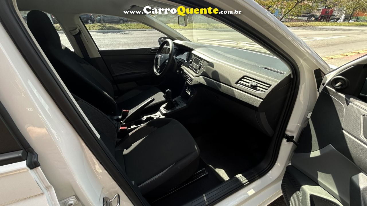 VOLKSWAGEN   POLO TRACK 1.0 FLEX 12V 5P   BRANCO 2025 1.0 FLEX - Loja