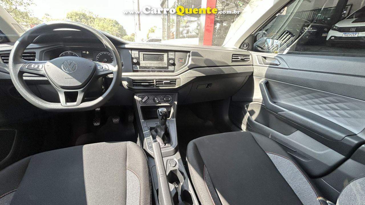 VOLKSWAGEN   POLO TRACK 1.0 FLEX 12V 5P   BRANCO 2025 1.0 FLEX - Loja
