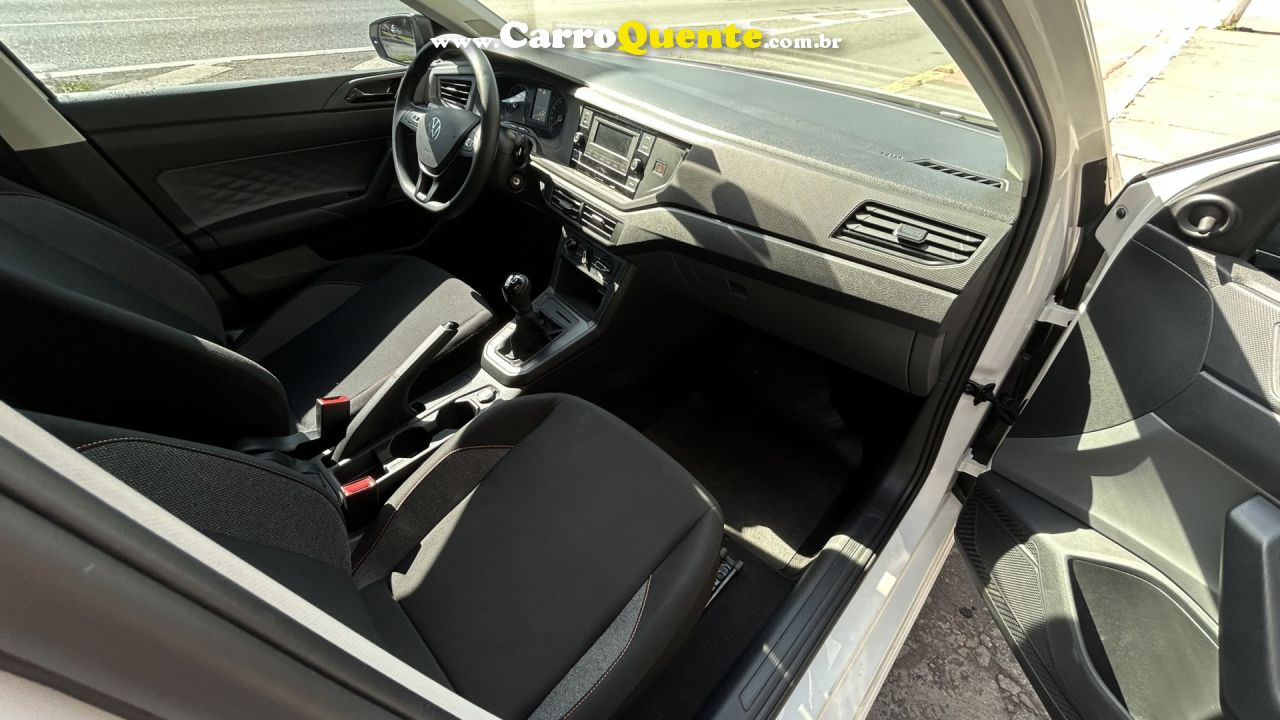 VOLKSWAGEN   POLO TRACK 1.0 FLEX 12V 5P   BRANCO 2025 1.0 FLEX - Loja