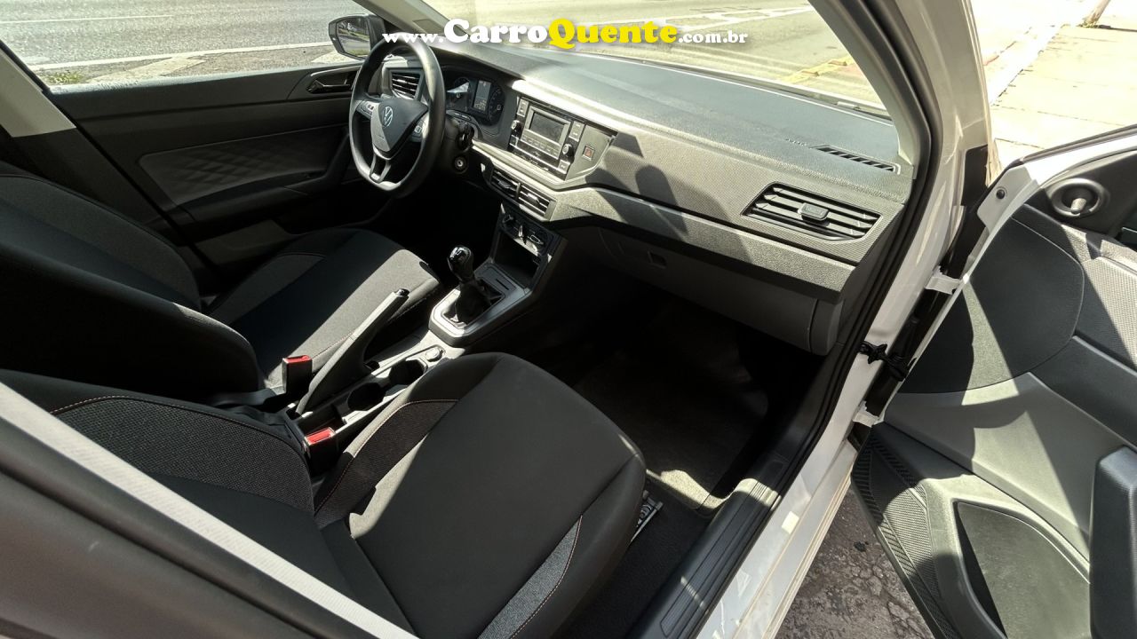 VOLKSWAGEN   POLO TRACK 1.0 FLEX 12V 5P   BRANCO 2025 1.0 FLEX - Loja