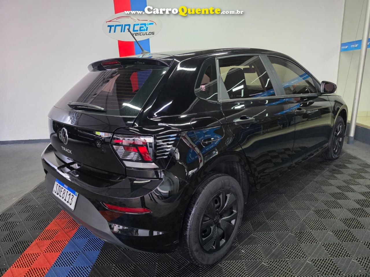 VOLKSWAGEN   POLO TRACK 1.0 FLEX 12V 5P   PRETO 2024 1.0 FLEX - Loja