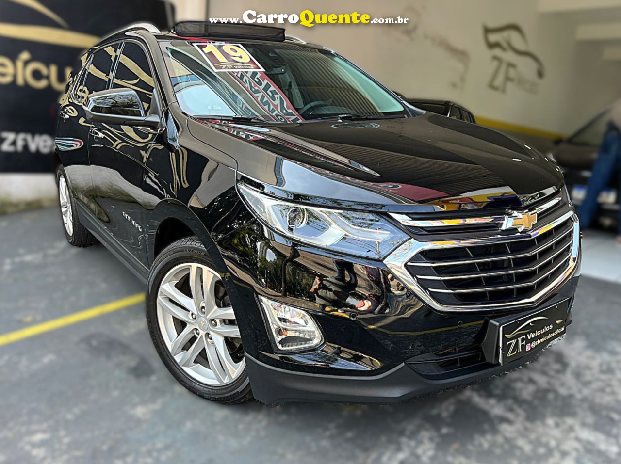 CHEVROLET   EQUINOX PREMIER 2.0 TURBO AWD 262CV AUT.   PRETO 2018 2.0 GASOLINA - Loja