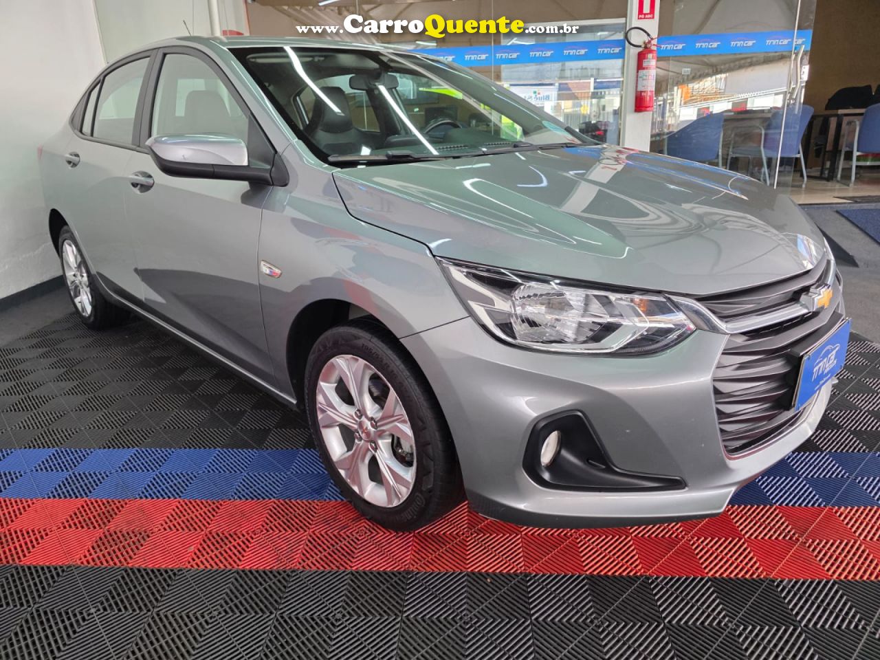 CHEVROLET   ONIX SEDAN PLUS LTZ 1.0 12V TB FLEX AUT.   PRATA 2025 1.0 FLEX - Loja