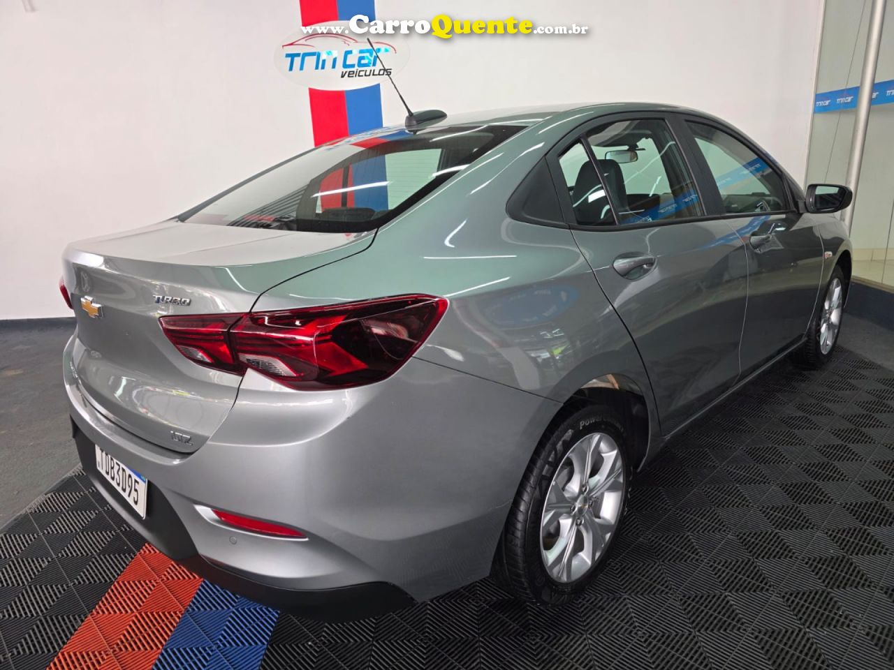 CHEVROLET   ONIX SEDAN PLUS LTZ 1.0 12V TB FLEX AUT.   PRATA 2025 1.0 FLEX - Loja