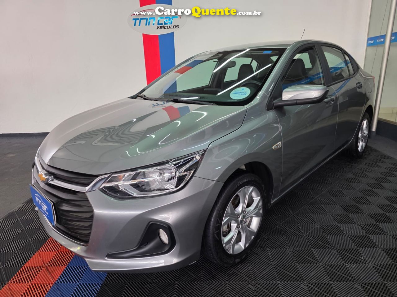 CHEVROLET   ONIX SEDAN PLUS LTZ 1.0 12V TB FLEX AUT.   PRATA 2025 1.0 FLEX - Loja