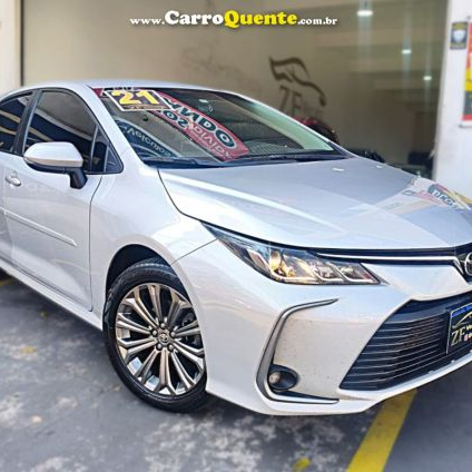 TOYOTA   COROLLA XEI 2.0 FLEX 16V AUT.   PRATA 2021 2.0 FLEX
