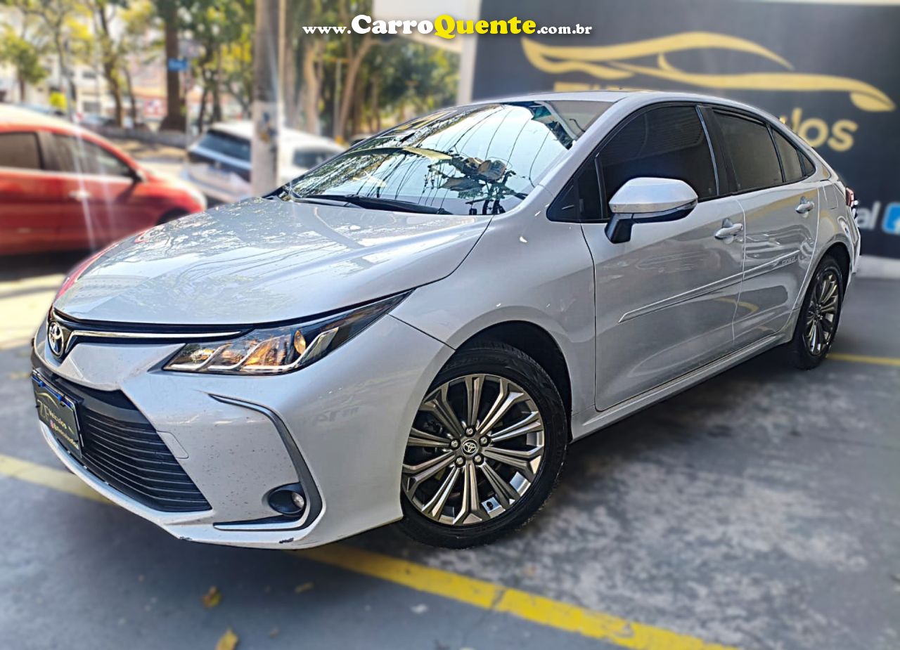 TOYOTA   COROLLA XEI 2.0 FLEX 16V AUT.   PRATA 2021 2.0 FLEX - Loja