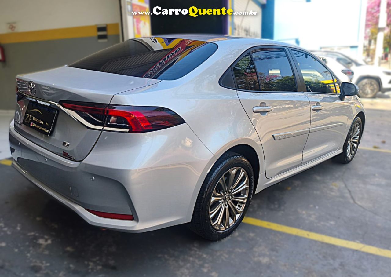 TOYOTA   COROLLA XEI 2.0 FLEX 16V AUT.   PRATA 2021 2.0 FLEX - Loja