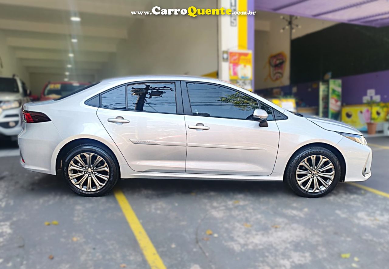 TOYOTA   COROLLA XEI 2.0 FLEX 16V AUT.   PRATA 2021 2.0 FLEX - Loja