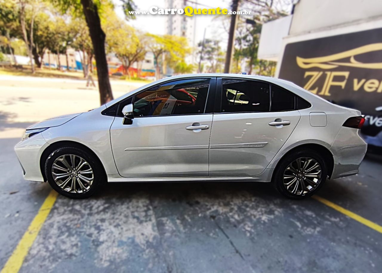 TOYOTA   COROLLA XEI 2.0 FLEX 16V AUT.   PRATA 2021 2.0 FLEX - Loja
