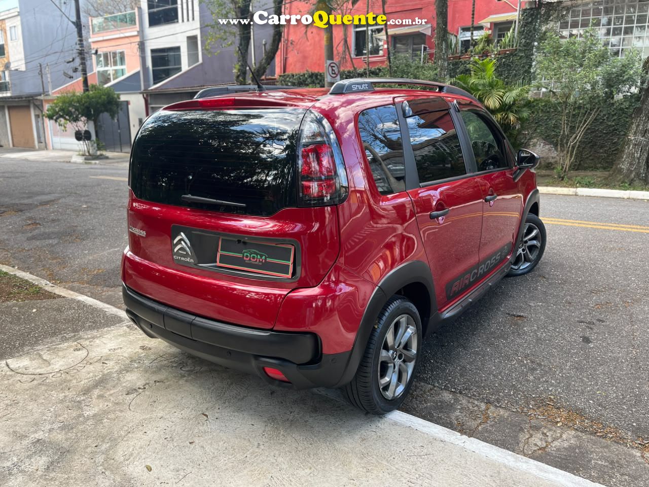 CITROËN   AIRCROSS LIVE 1.6 FLEX 16V 5P AUT.   VERMELHO 2017 1.6 FLEX - Loja