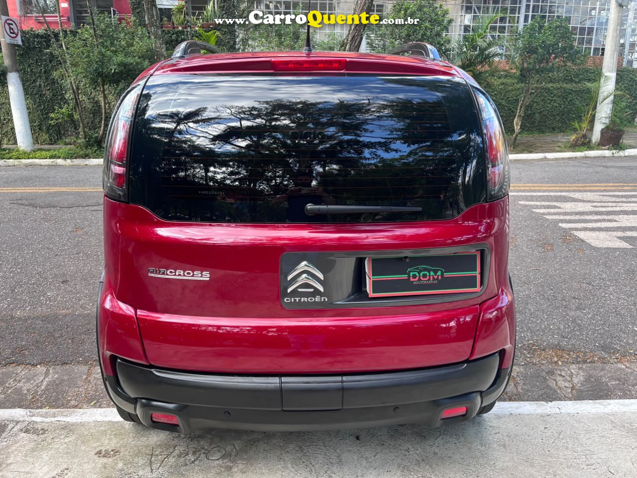 CITROËN   AIRCROSS LIVE 1.6 FLEX 16V 5P AUT.   VERMELHO 2017 1.6 FLEX - Loja