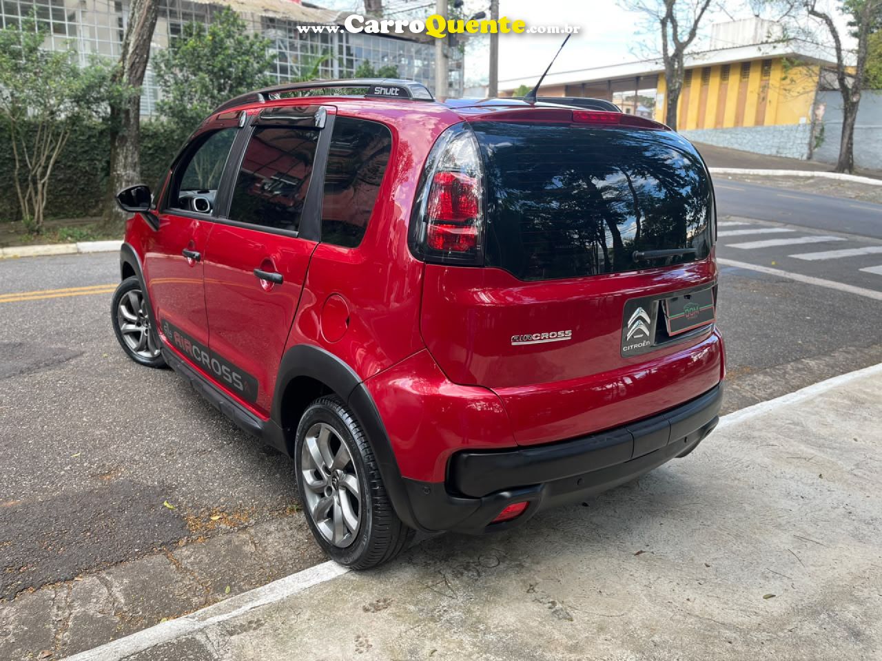 CITROËN   AIRCROSS LIVE 1.6 FLEX 16V 5P AUT.   VERMELHO 2017 1.6 FLEX - Loja
