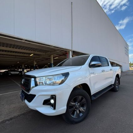 TOYOTA   HILUX CD SRV 4X4 2.8 TDI DIESEL AUT.   BRANCO 2017 2.8 DIESEL